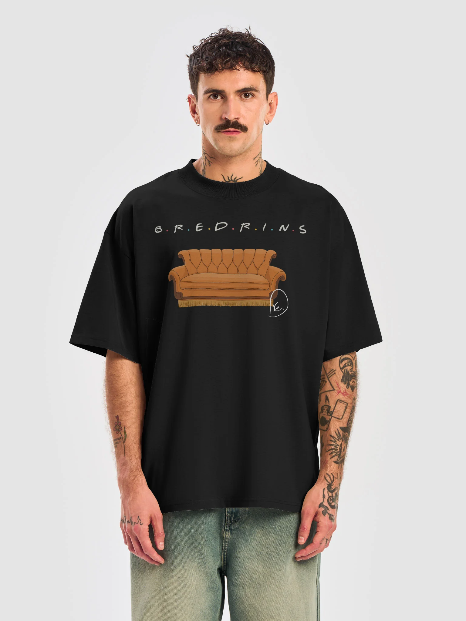 Bredrins Oversized Tee product image (5)