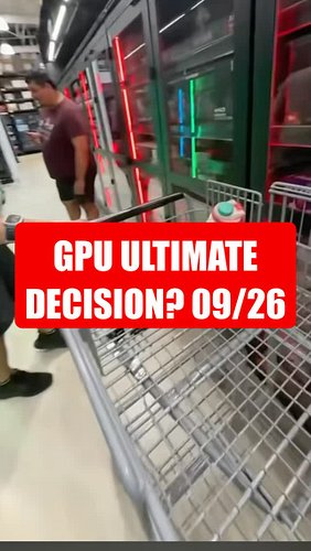 GPU’S ULTIMATE DECISION #nvidia #amd #pcgaming
