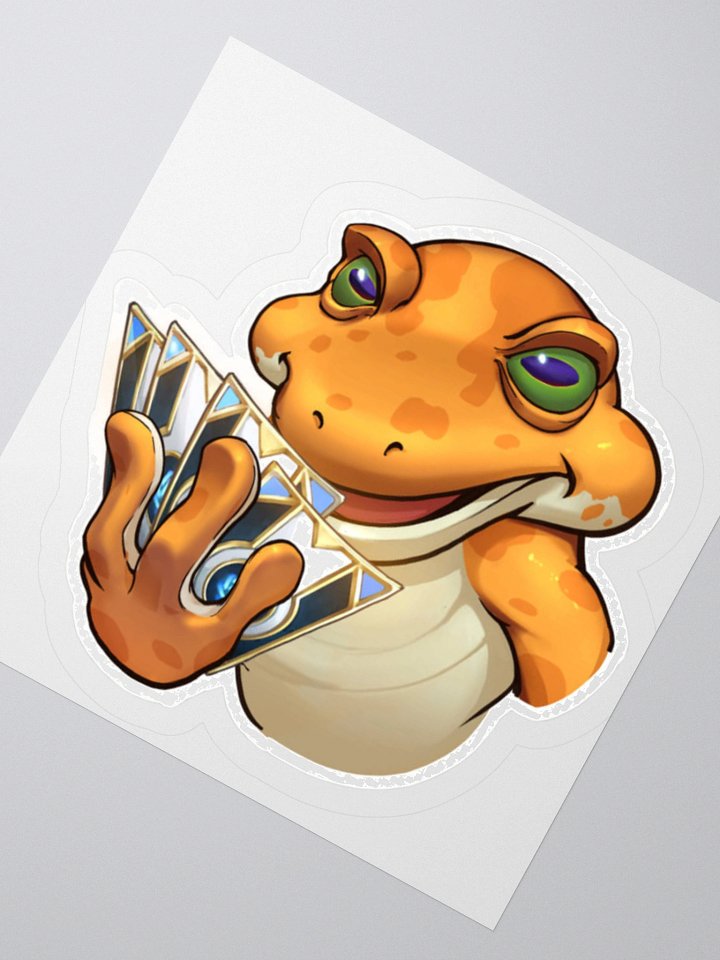 Sly Frog Playing Cards Kiss Cut Stickers product image (4)