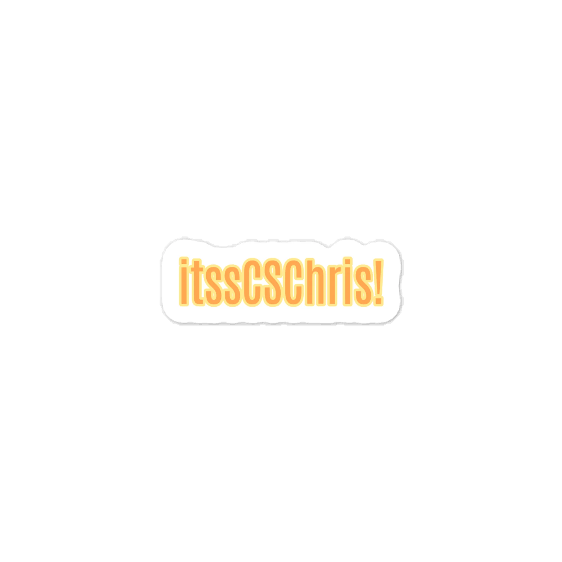 itssCSChris! Sticker product image (1)