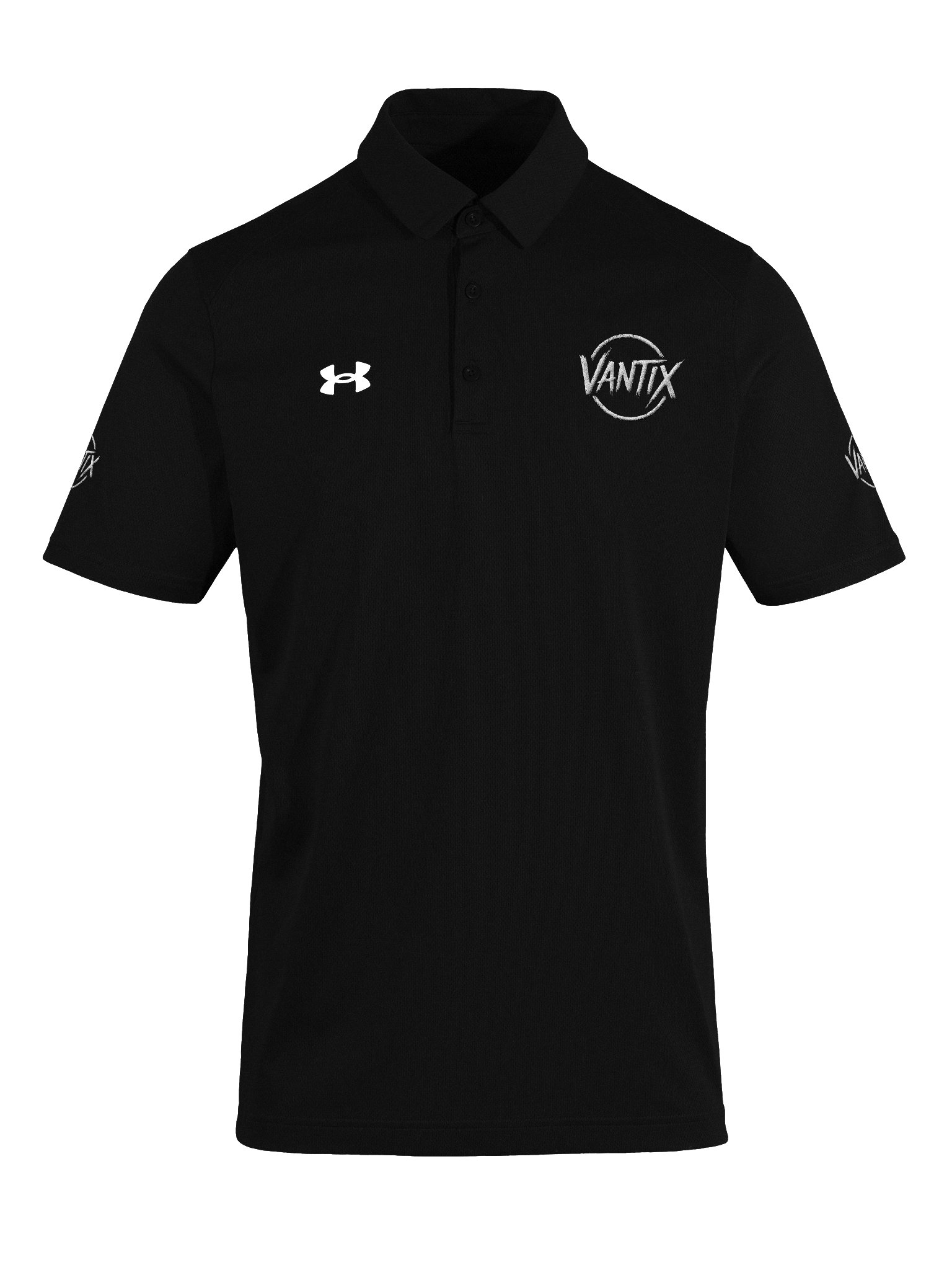 VANTIX Distressed Logo Men's Polo Shirt product image (3)