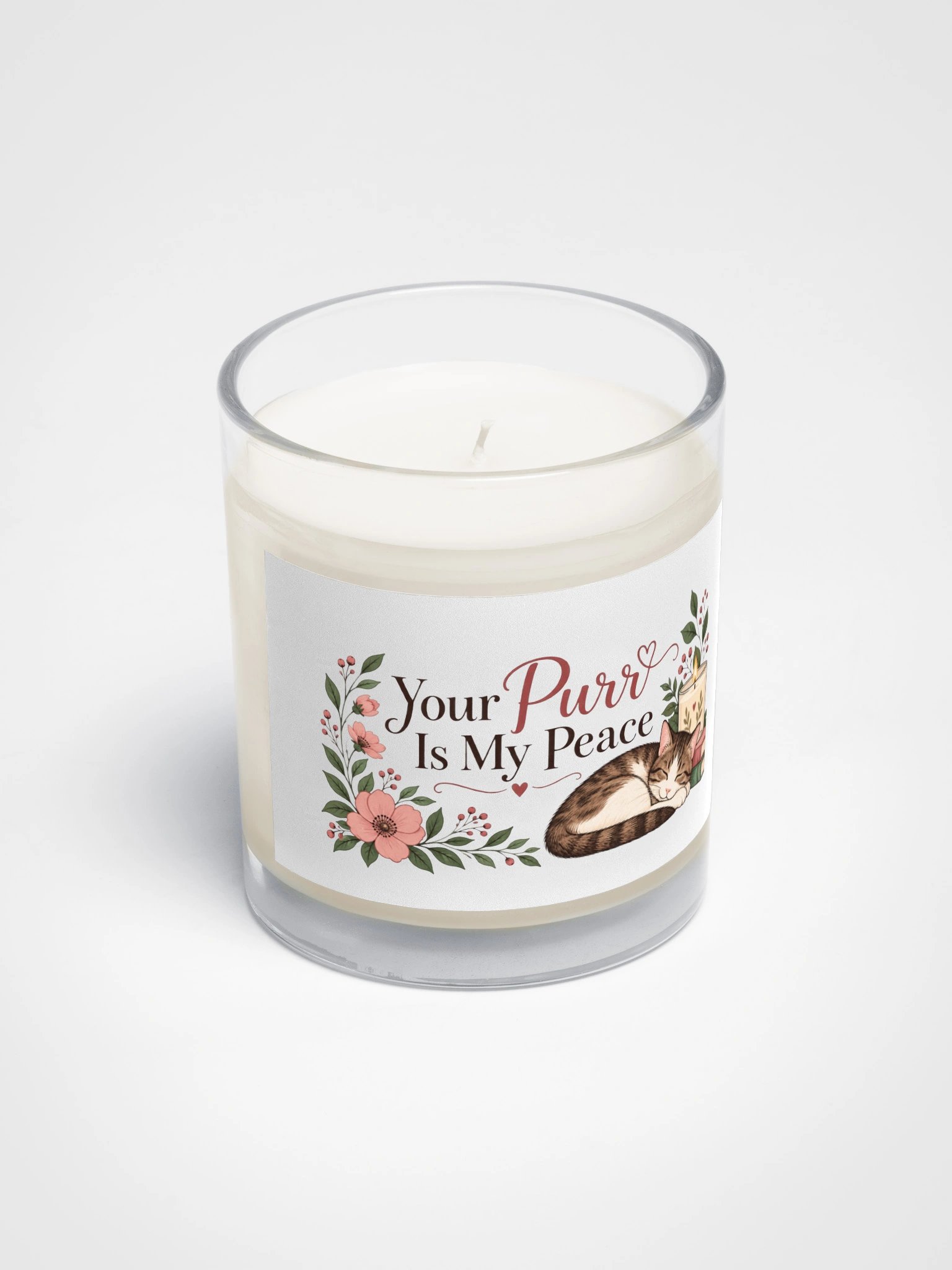 Your Purr Is My Peace [Soy Wax Candle] product image (2)