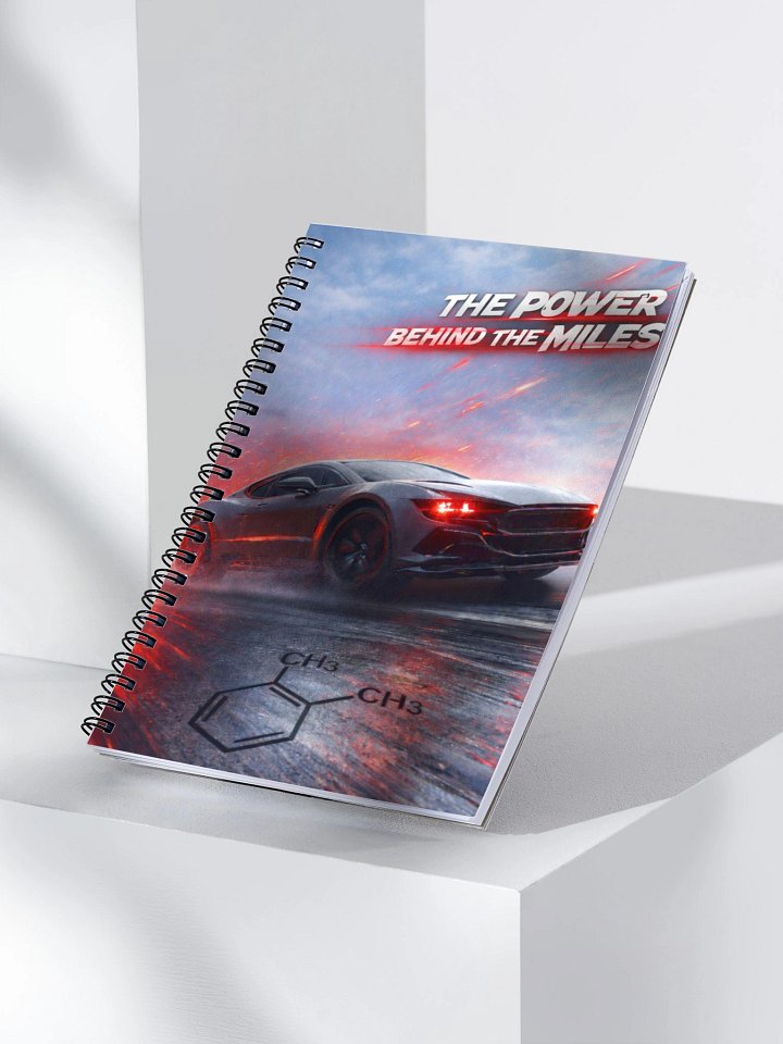 The Power Behind the Miles™ Spiral Notebook product image (2)