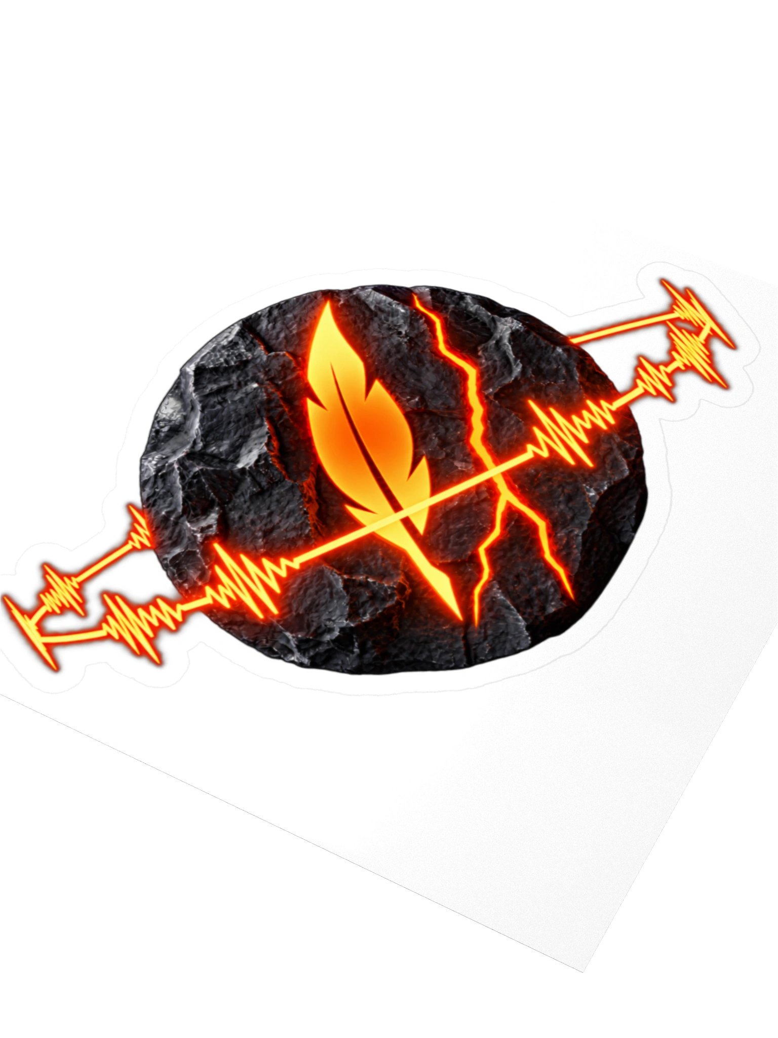 Seismic Quill Logo Sticker product image (3)