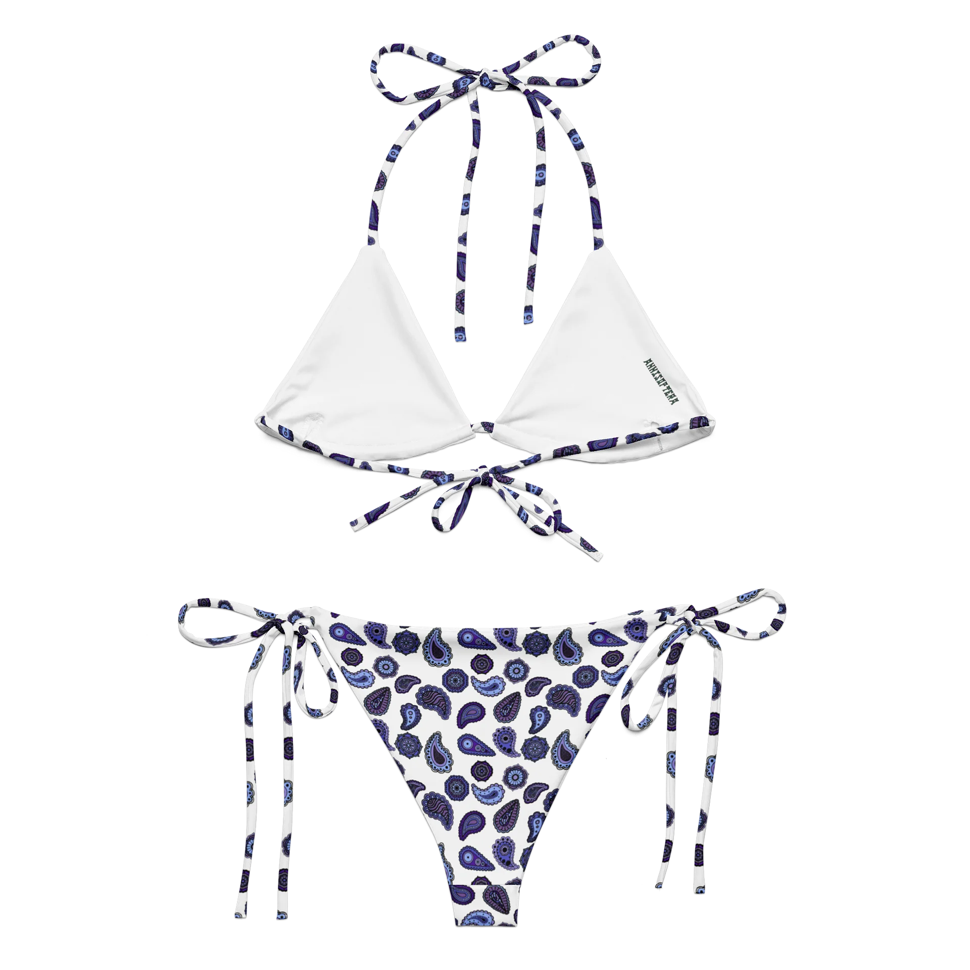 Trippy String Bikini Blue Set product image (1)