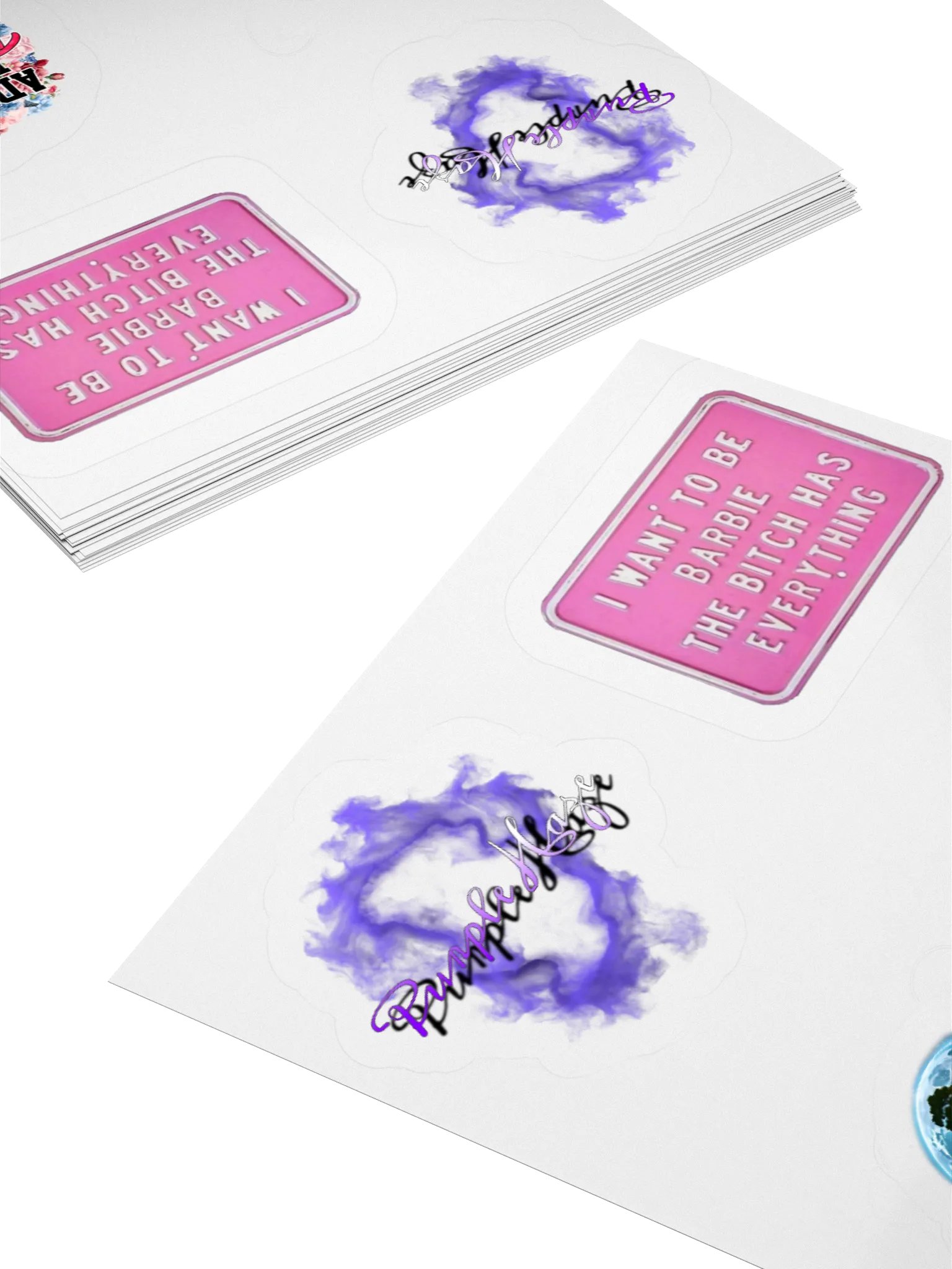 Purple Haze Sticker Set product image (4)