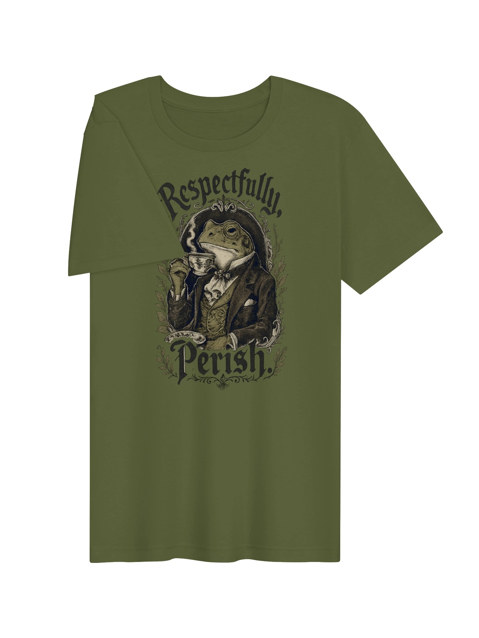 Respectfully Perish Frog Tee product image (2)