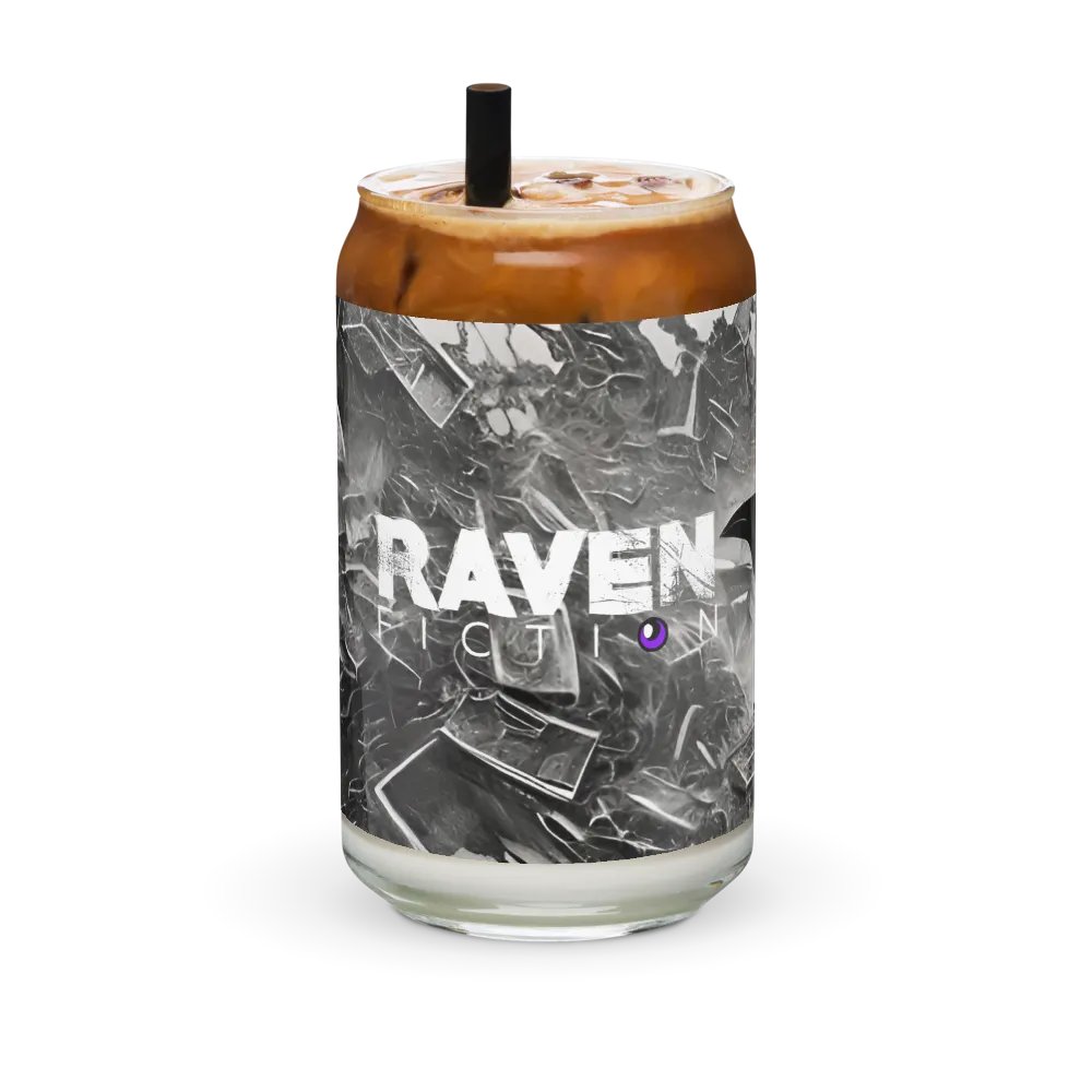 Raven Fiction 16 oz Can-Shaped Glass product image (36)