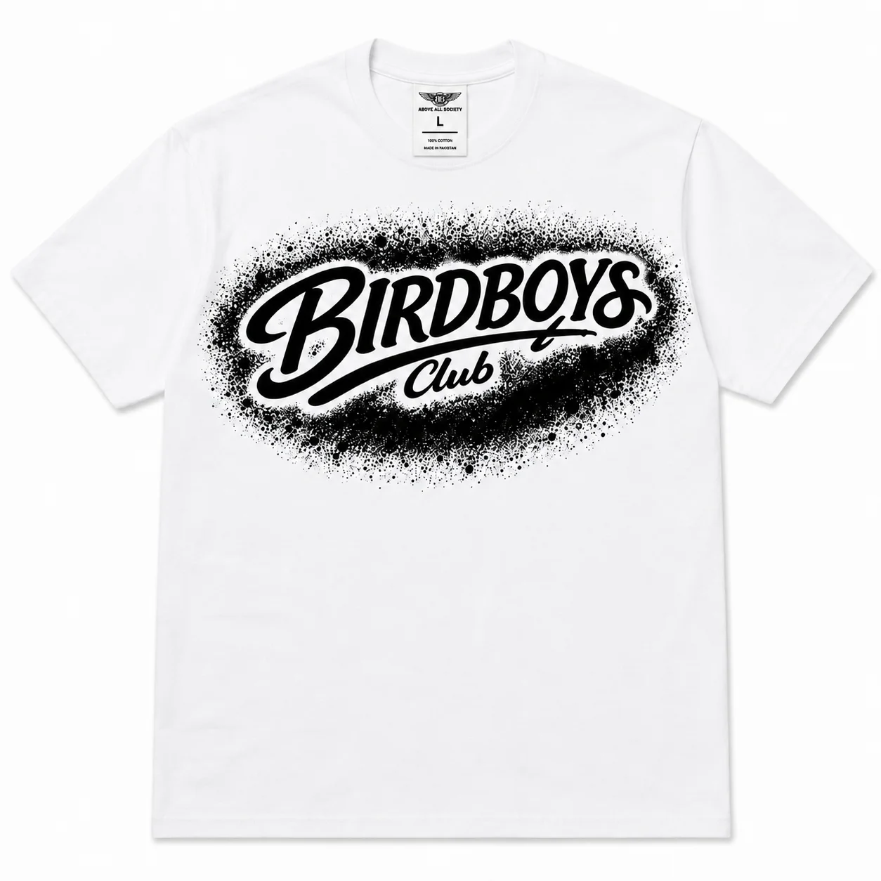 BIRDBOYSCLUB-WHITE T-shirt product image (1)