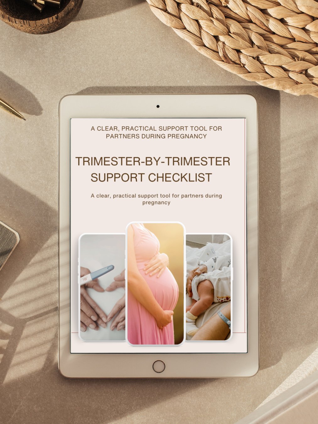 Trimester-by-Trimester Support Checklist product image (1)
