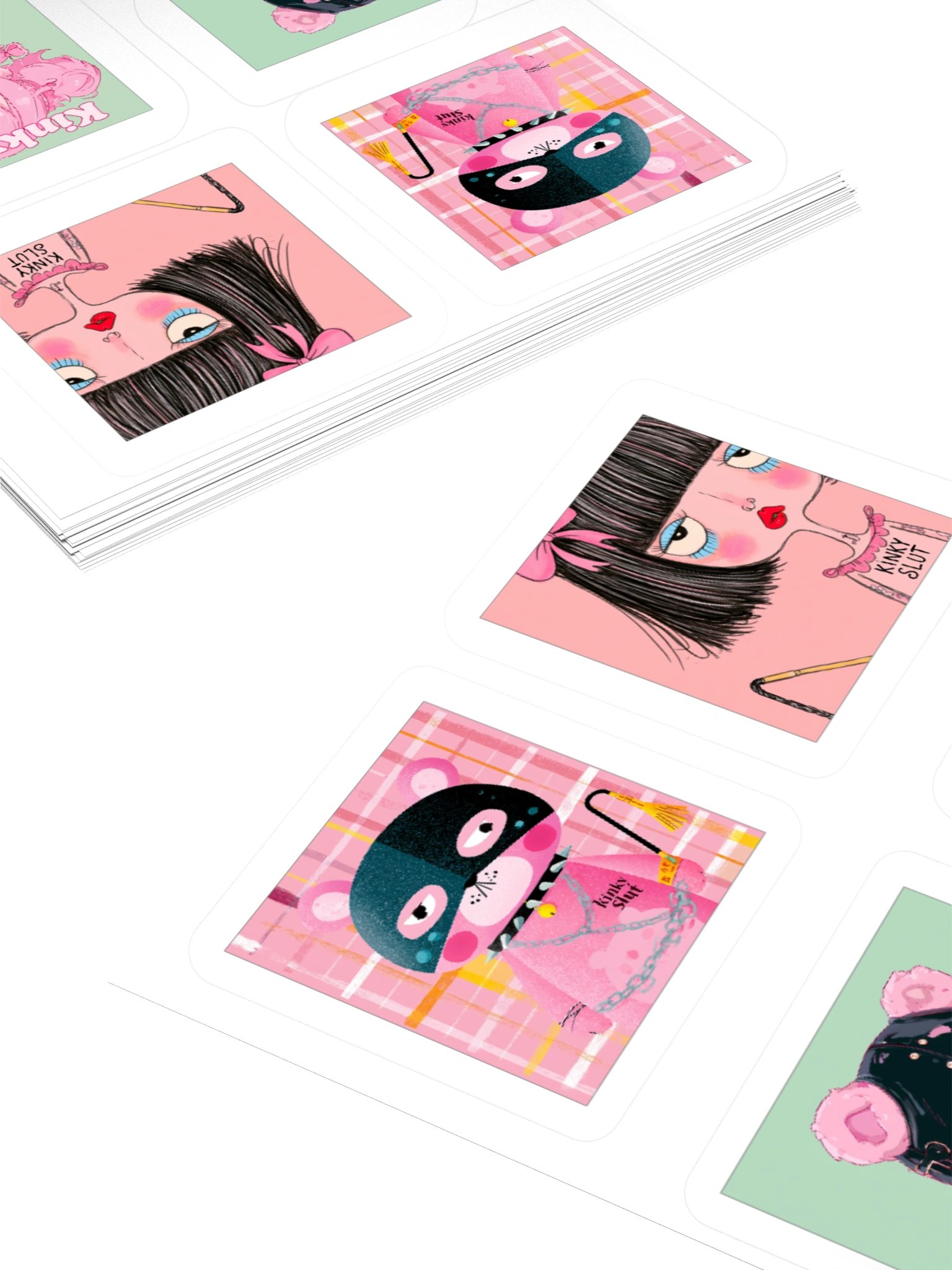 Kinky Slut Stickers product image (11)
