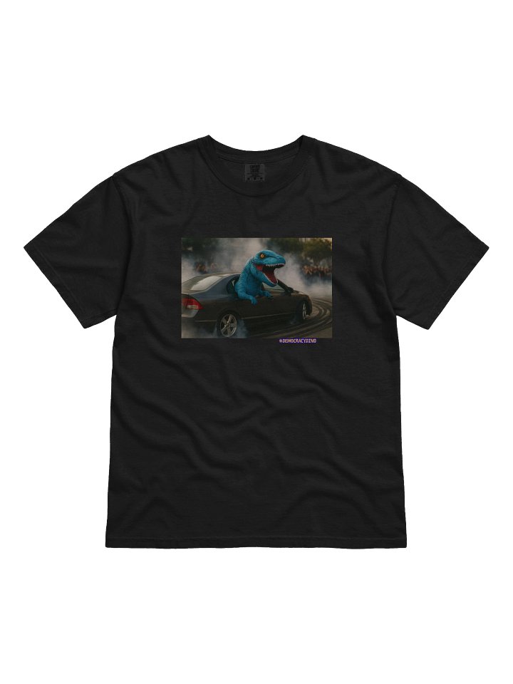 #DemocracyDino BURNOUT Unisex T Shirt product image (6)