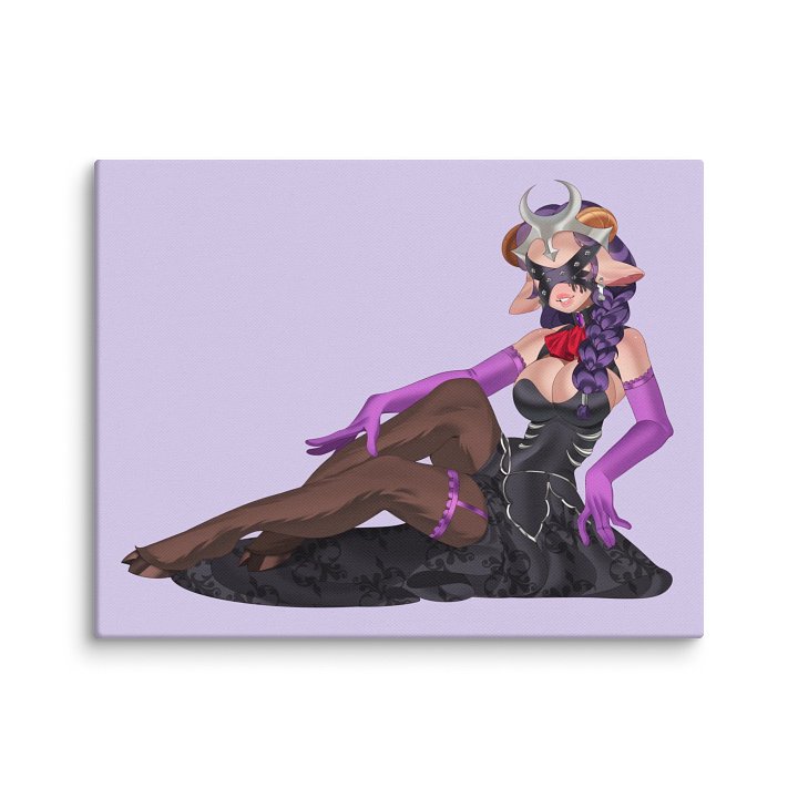 Chibi Omonora Pinup Canvas Art product image (2)