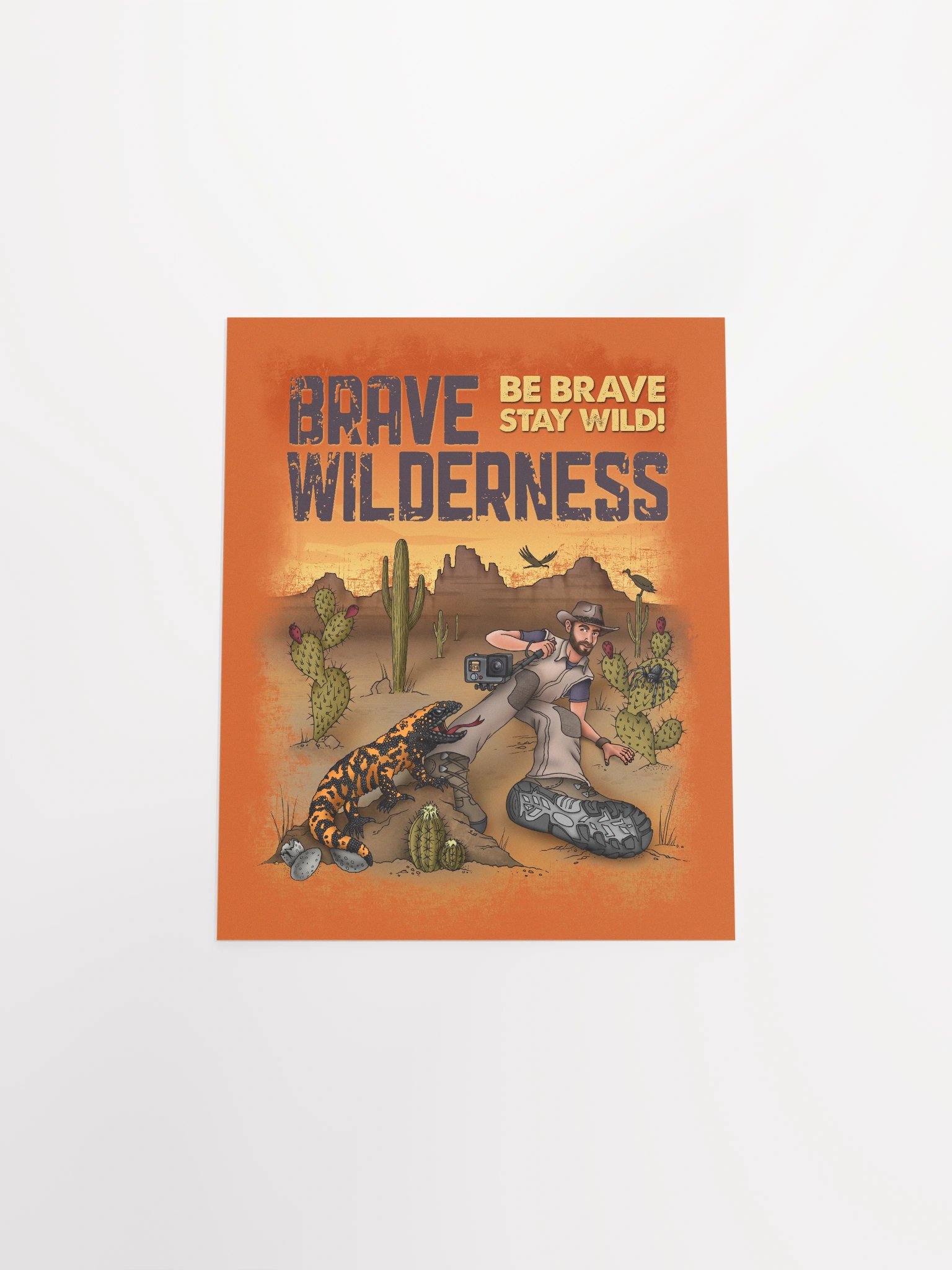 Brave Wilderness Desert Poster product image (7)