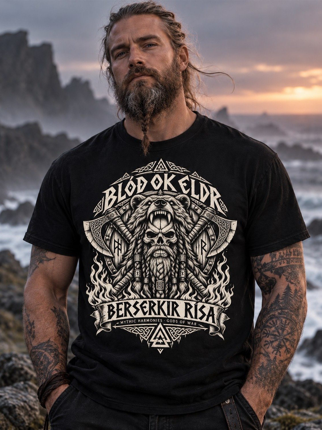 Berserkir rísa — Gods of War Tee product image (1)