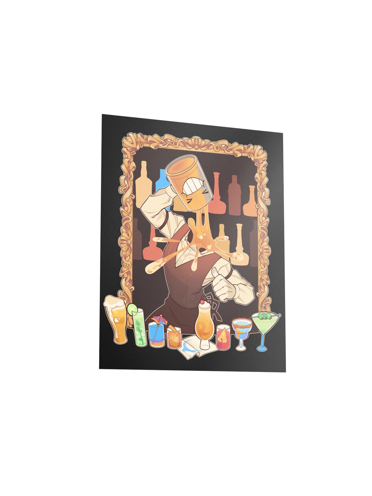 "Fizzy F. Fizzerton" Matte Poster product image (3)