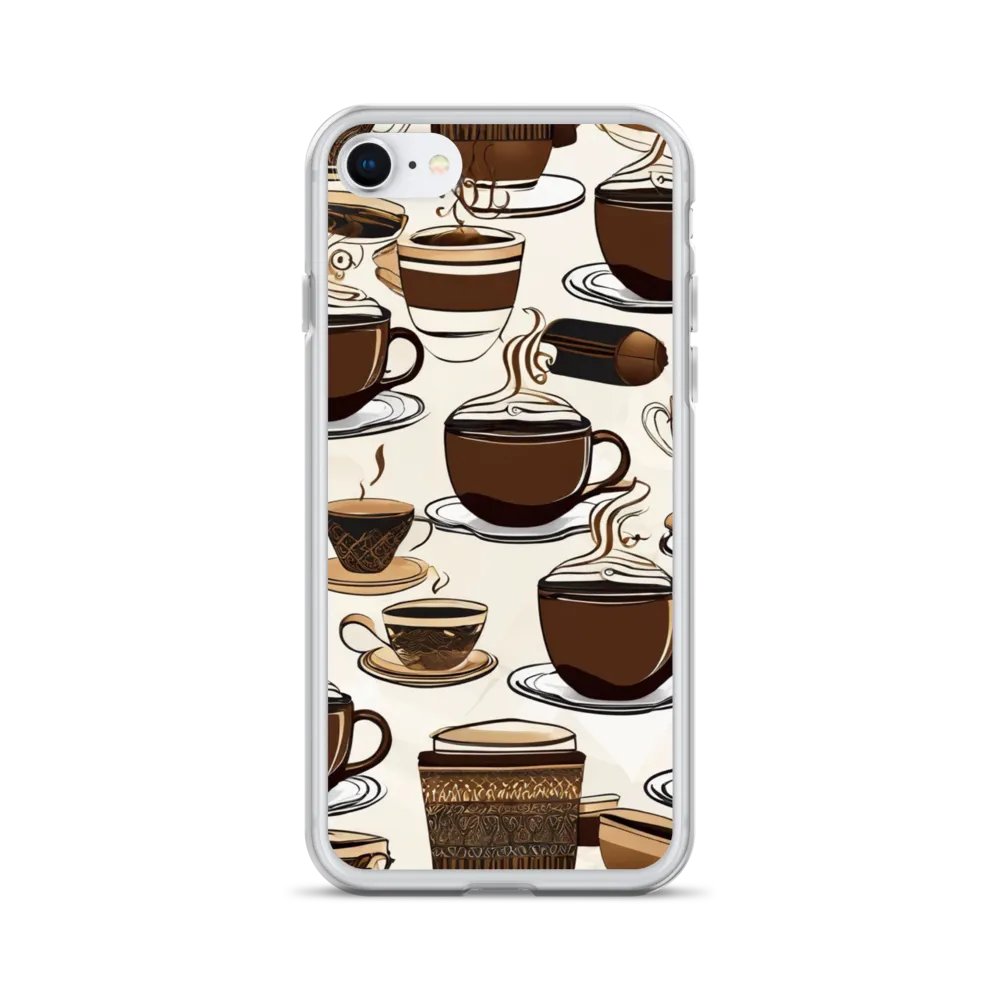 Brewed Coffee Elegance iPhone Case product image (24)