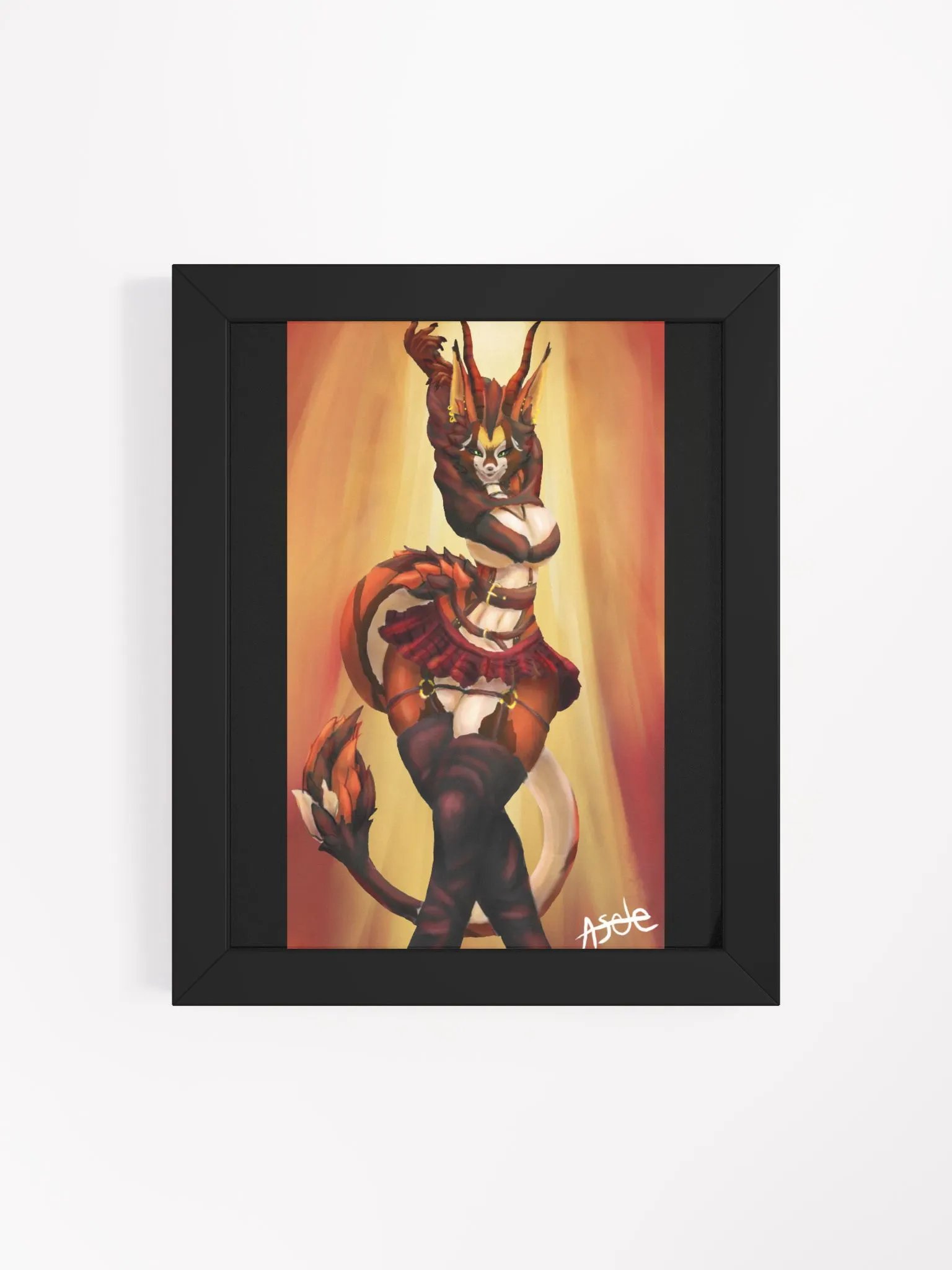 Asetepepo's Foxmoth Framed Print product image (4)