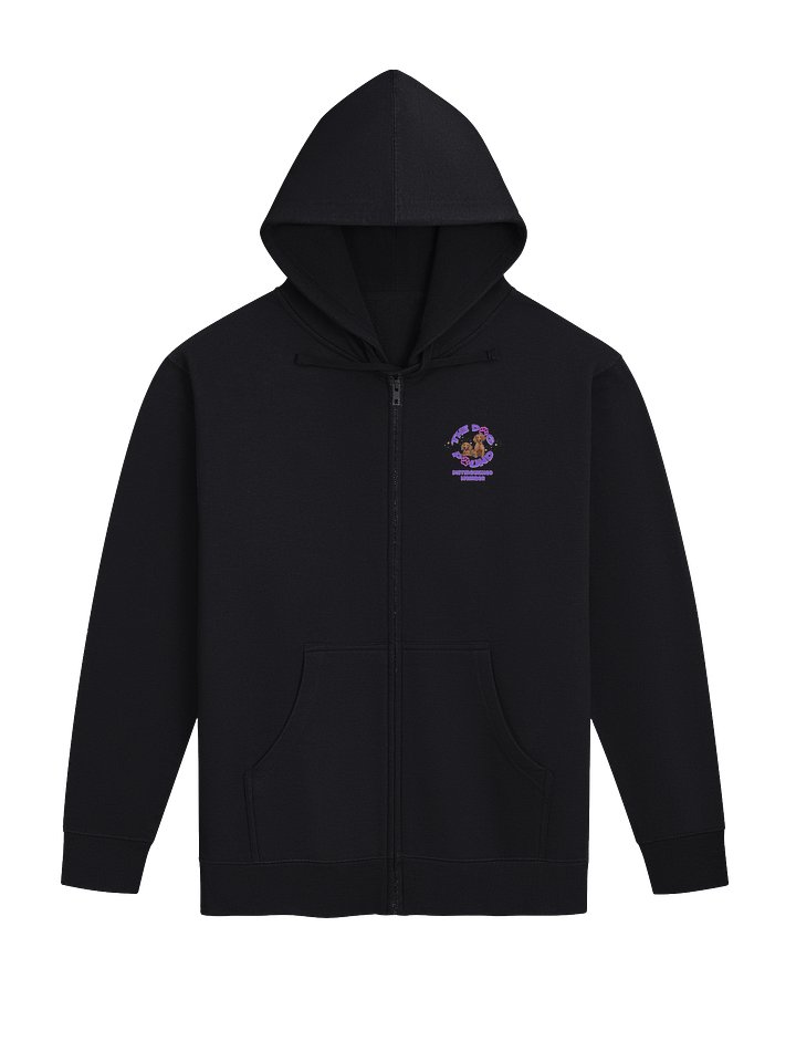 DogLoverNYCmusic/DogPound Logos Fleece Zip Up Hoodie product image (1)