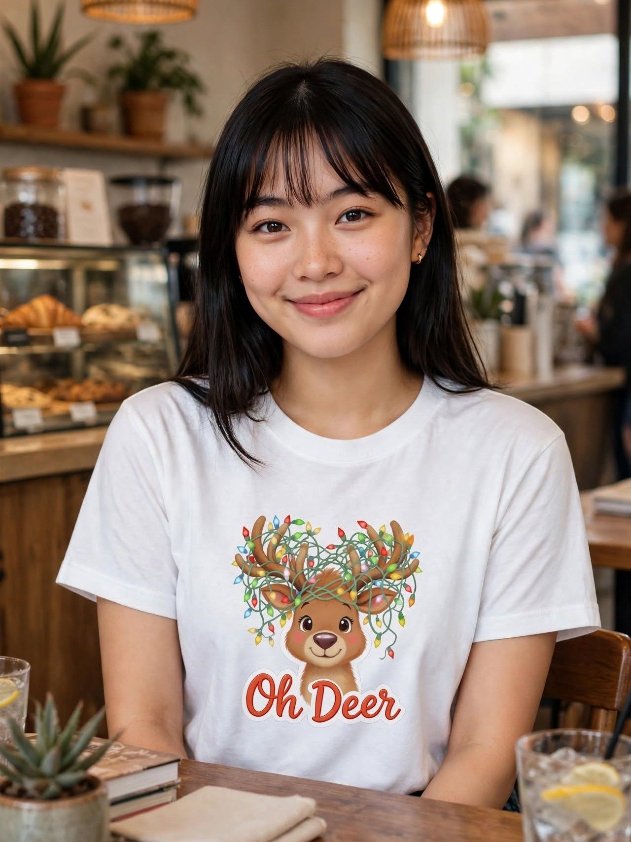 Oh Deer String Lights Tee product image (128)