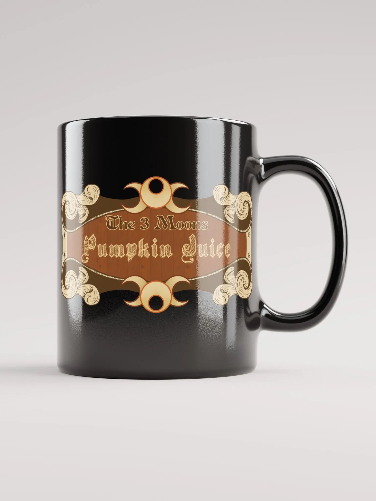 The 3 Moons Pumpkin Juice Black Mug product image (6)