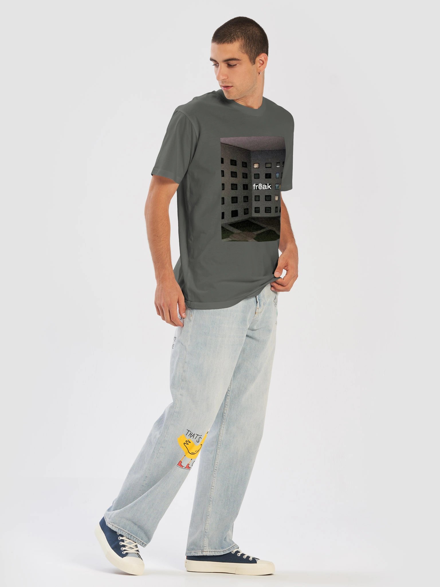 The Courtyard of Windows - Unisex FREAK x Backrooms Tee product image (4)