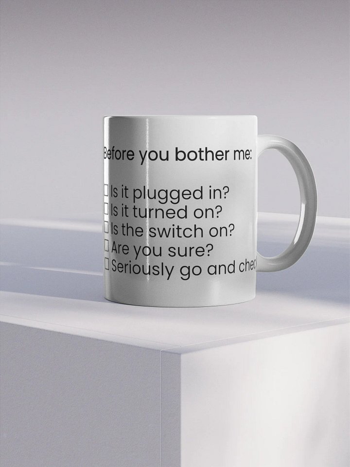 Gloss Mug (Before You Bother Me) product image (1)