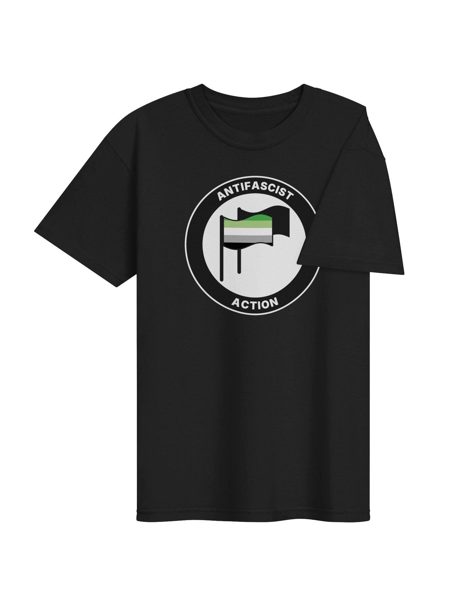 Antifa / Aromantic Pride T-Shirt product image (4)
