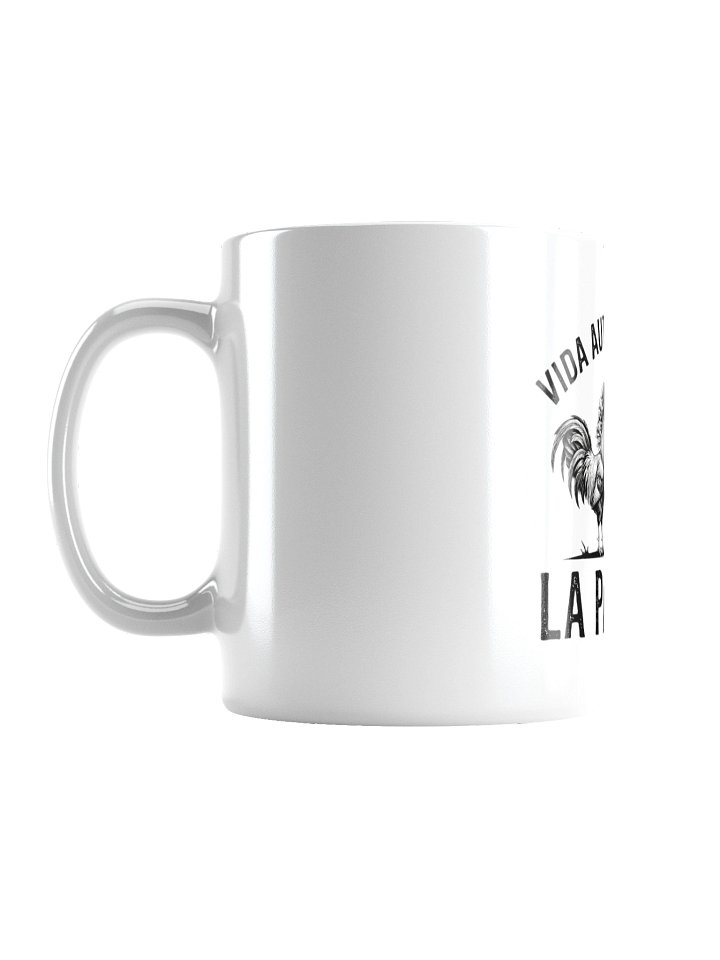 Taza blanca "Vida autosuficiente" product image (3)