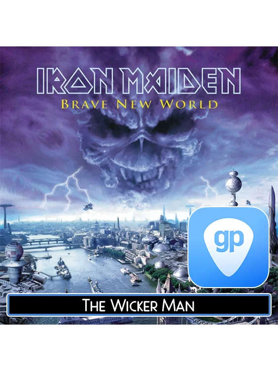 The Wicker Man | PDF Tab + Guitar Pro | Iron Maiden product image (1)