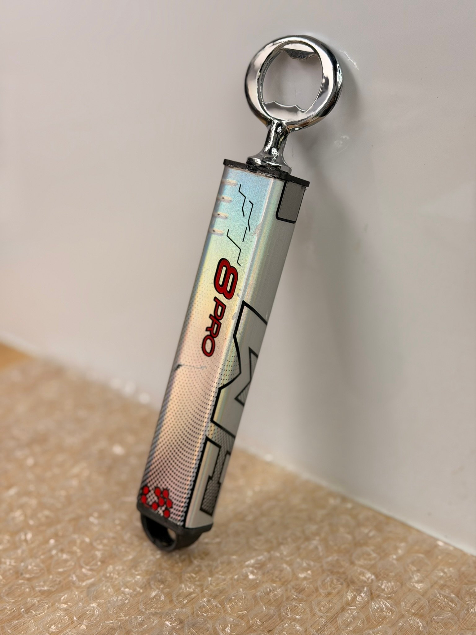 Enforcer Hockey Stick Bottle Opener - The Holo Saber (Broken-In) product image (2)