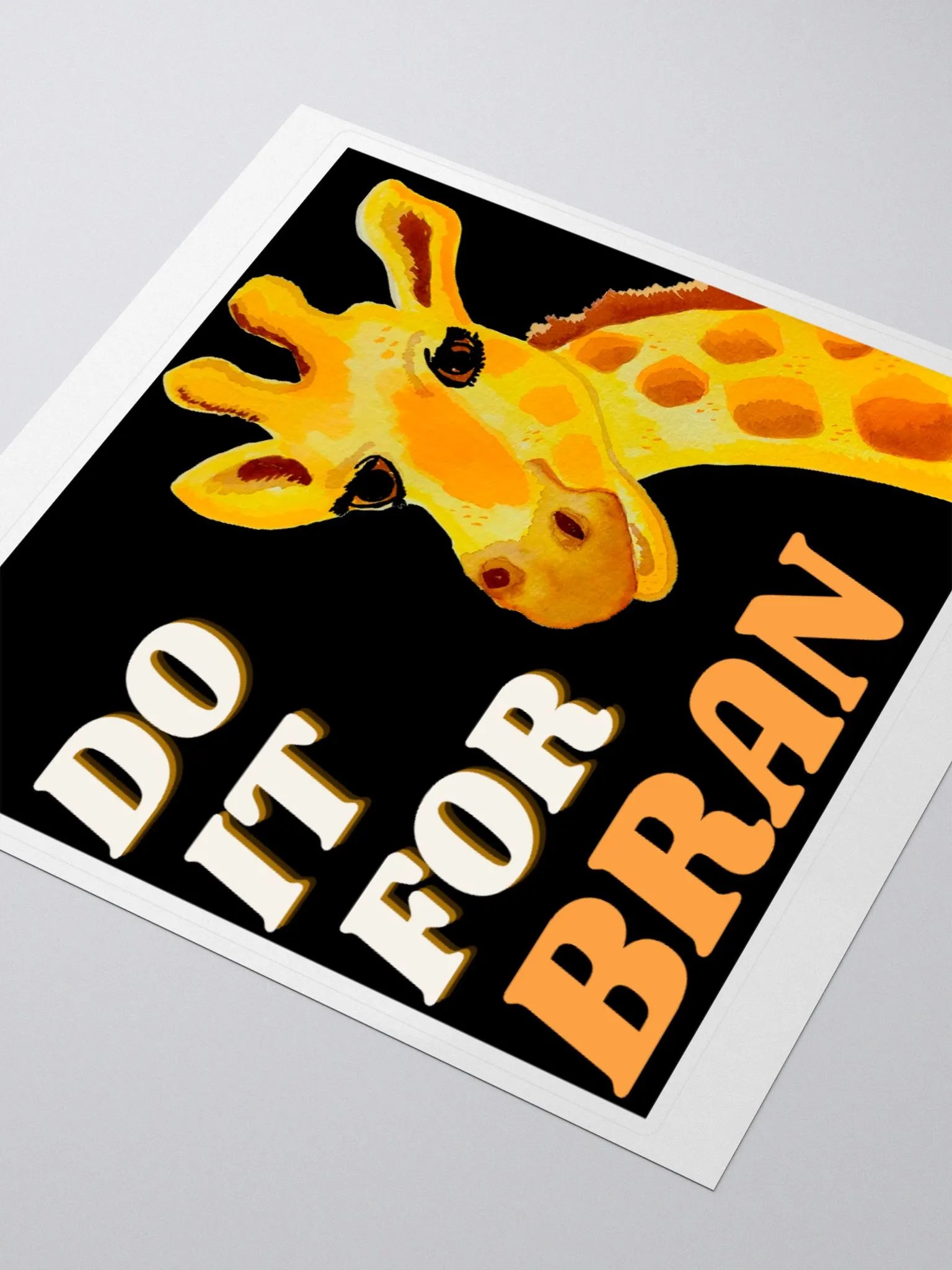 Do It For Bran Sticker product image (3)