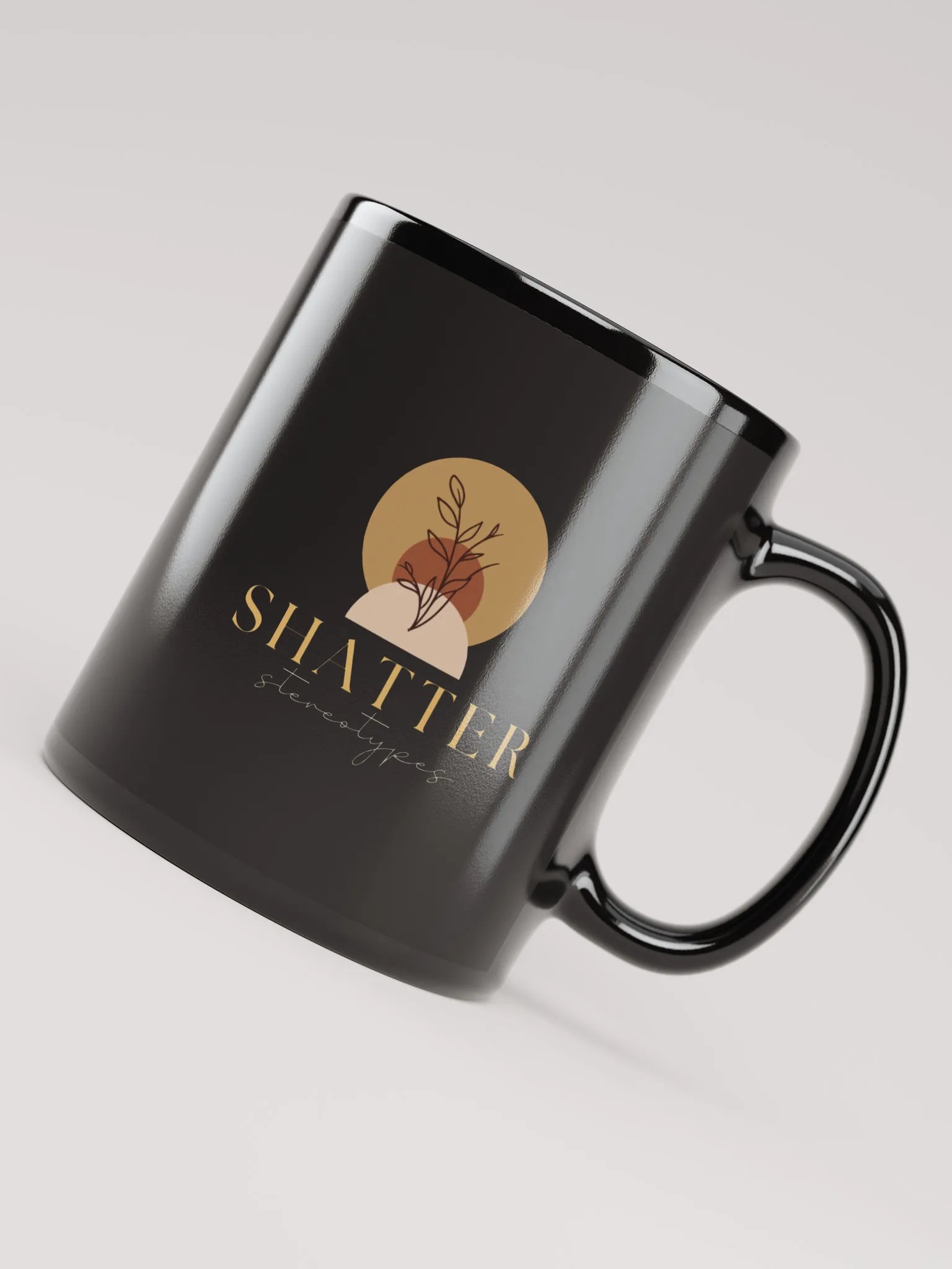 Black Glossy Mug GMFB0109 product image (4)