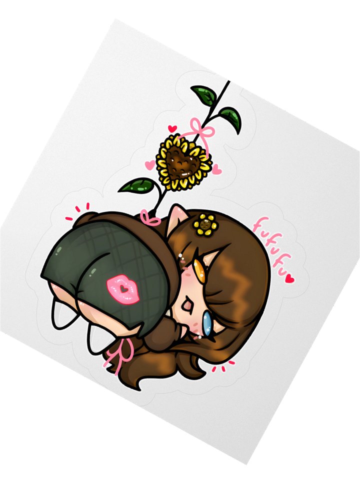 Whimsical Sunflower Kiss Cut Stickers product image (5)
