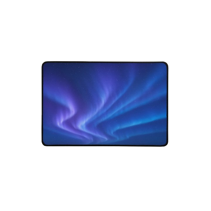 Aurora Borealis Mouse Mat - Blue & Purple product image (1)