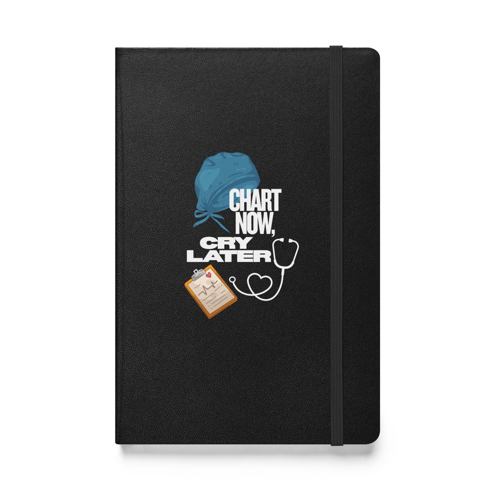 Chart Now, Cry Later Hardcover Journal product image (1)