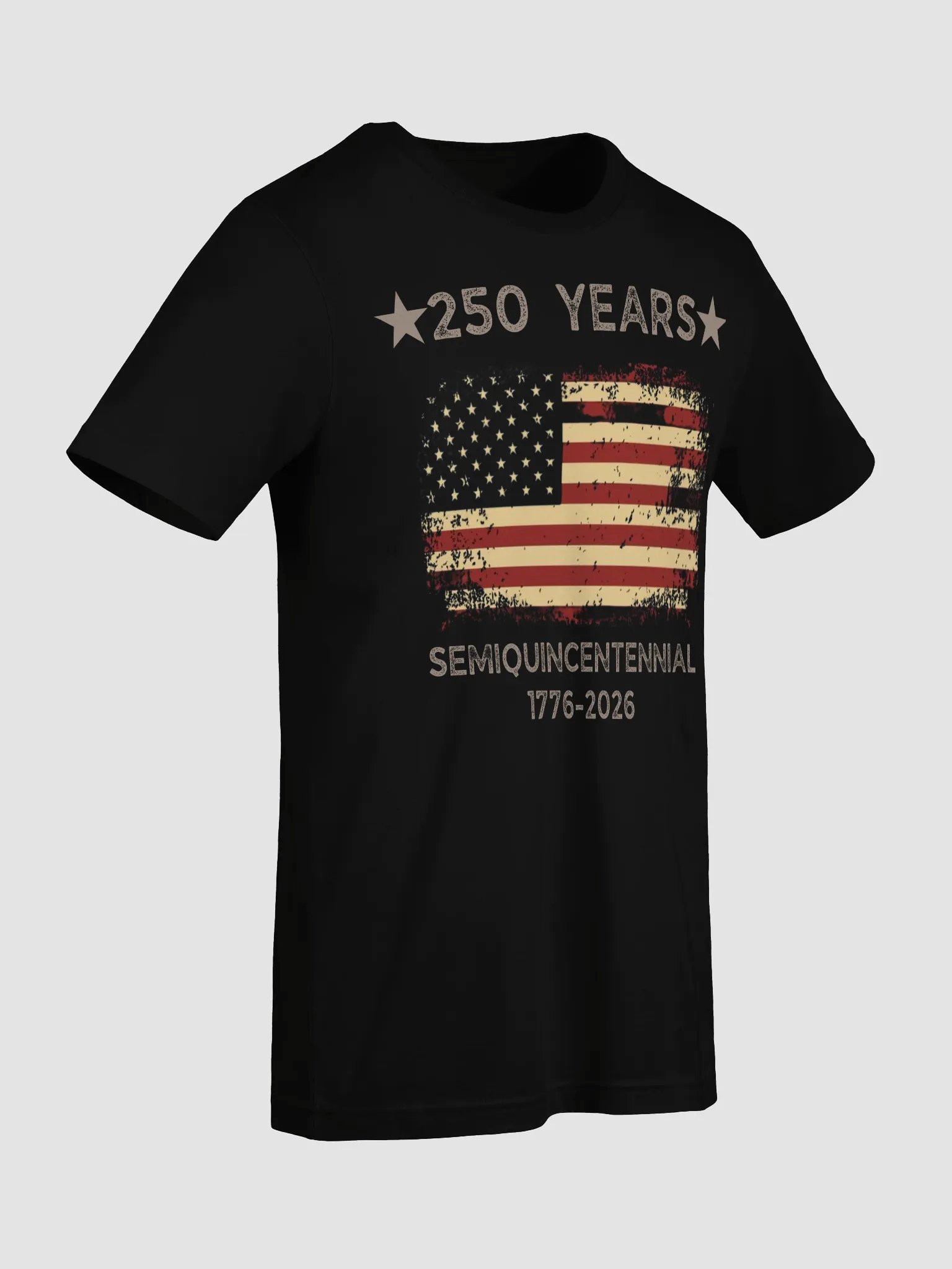 American Semiquincentennial T-Shirt | Vintage 1776-2026 Flag Design | 250 Years Patriotic Apparel product image (8)