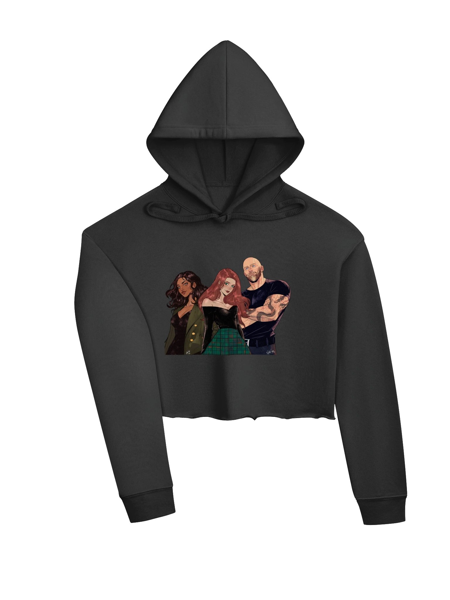 Character Trio Crop Hoodie product image (8)