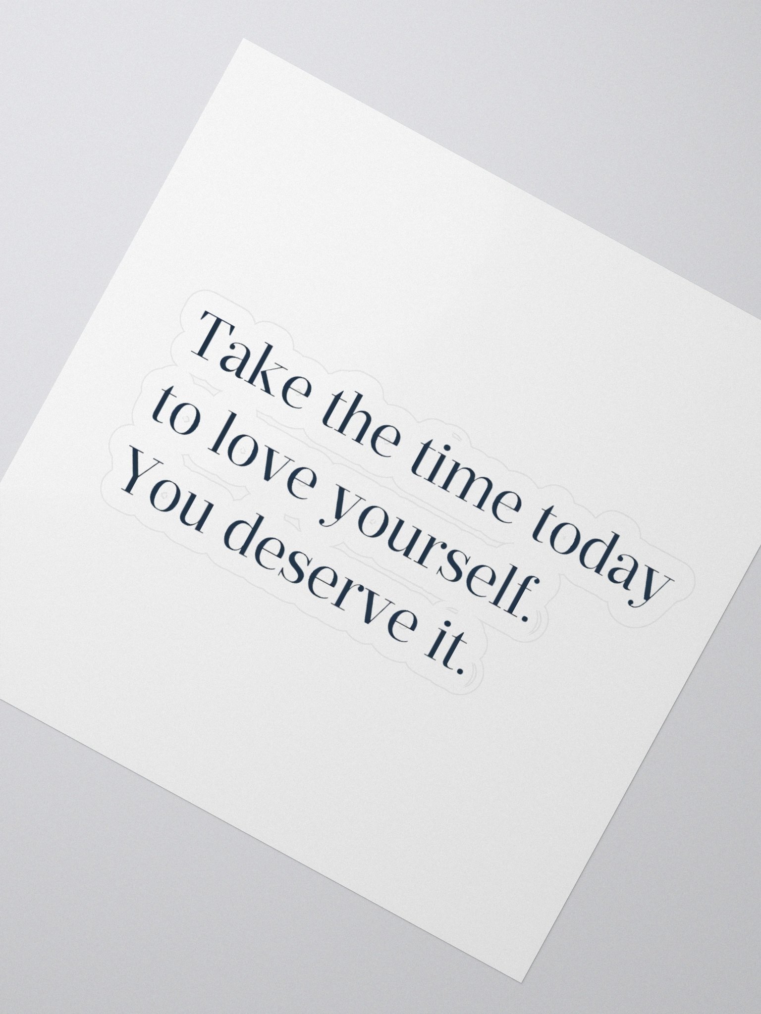 LOVE YOURSELF STICKER product image (2)
