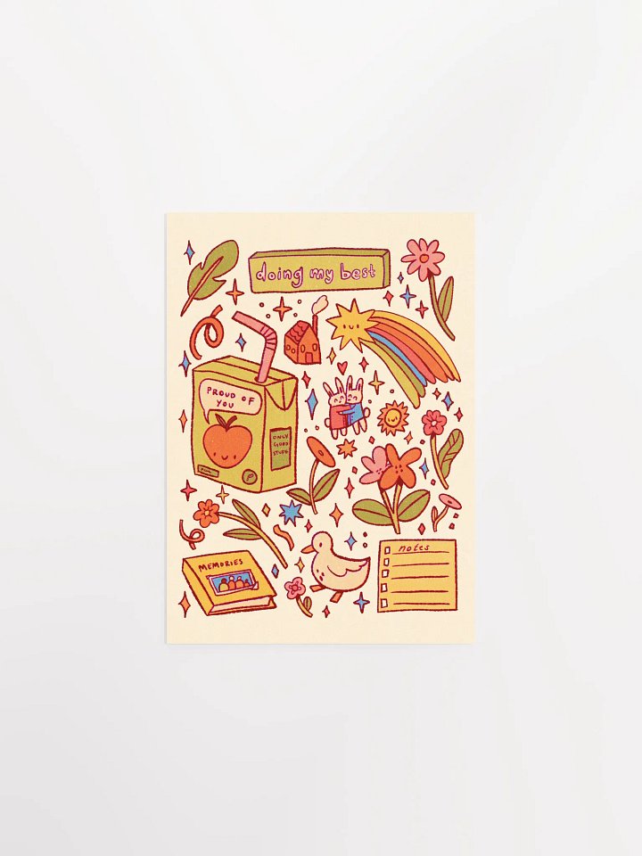 Doing My Best Print product image (2)