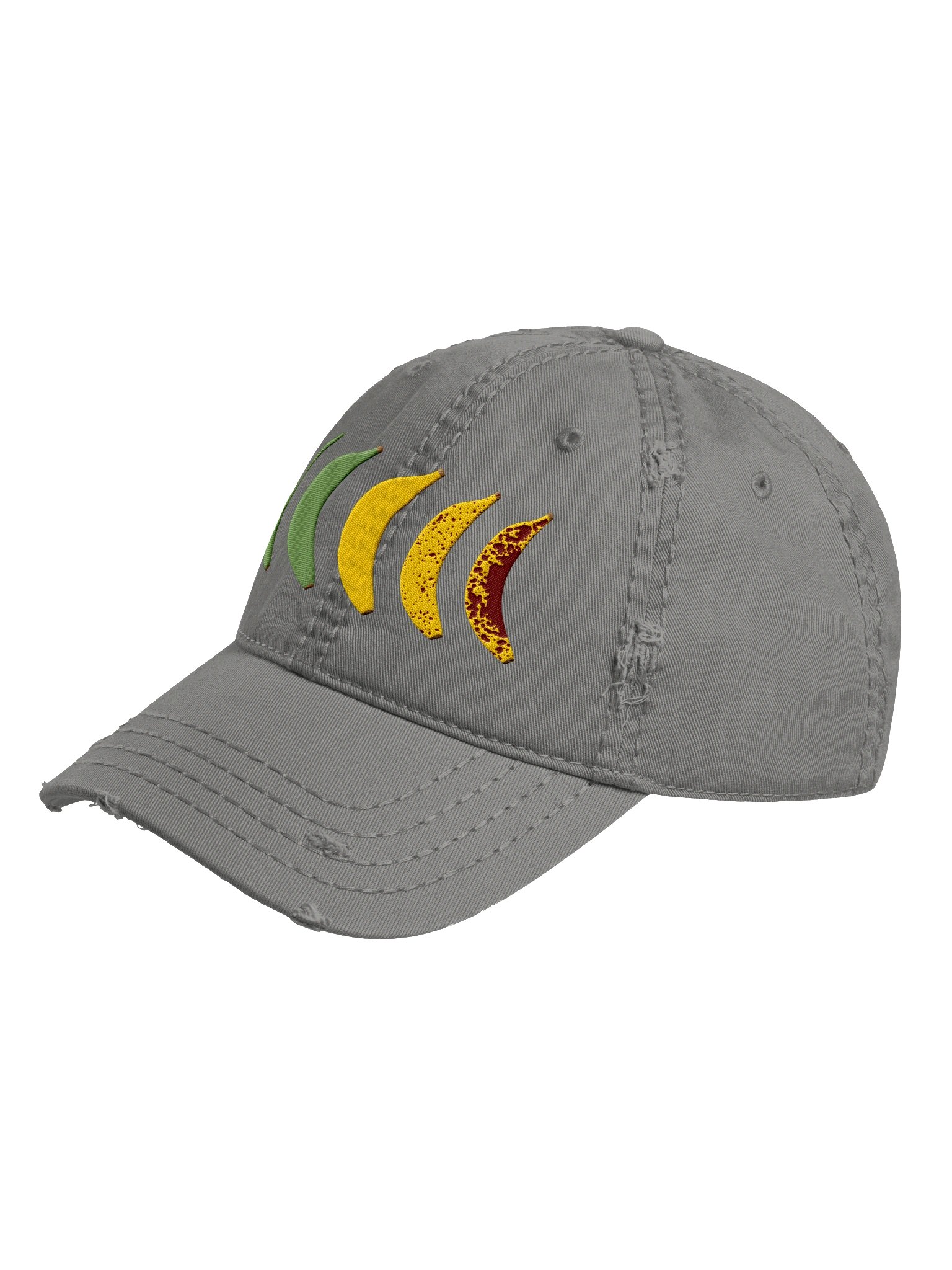 overripe banana distressed hat product image (6)
