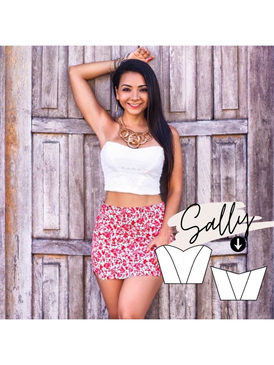 Strapless Crop Top Pattern product image (1)