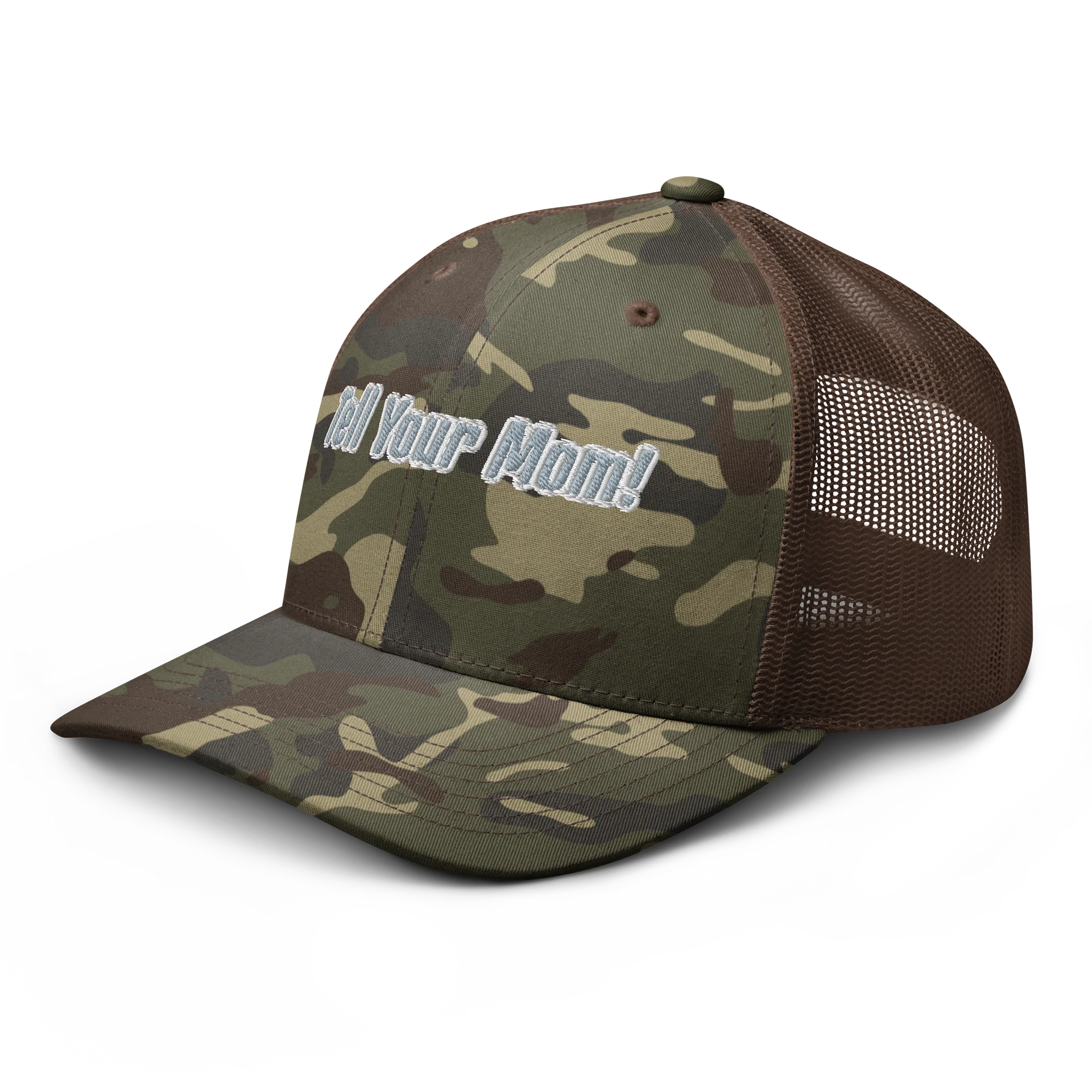 Tell Your Mom Camo Hat product image (4)