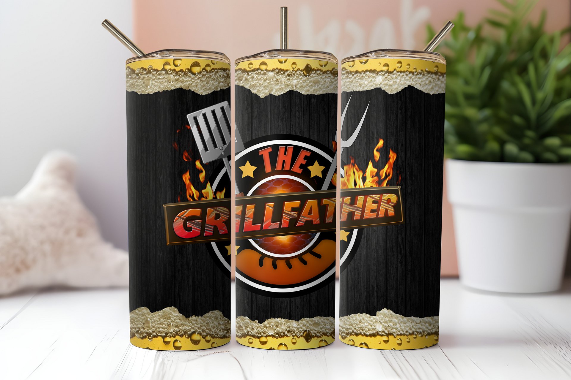 The Grillfather Stainless Steel Tumbler product image (2)