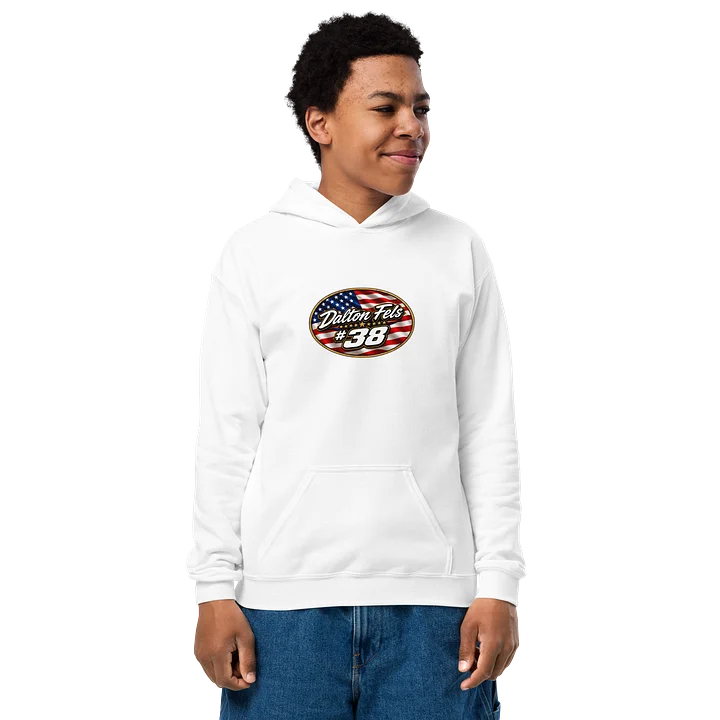 Youth - Gildan Youth Heavy Blend Hoodie 18500B - White product image (1)