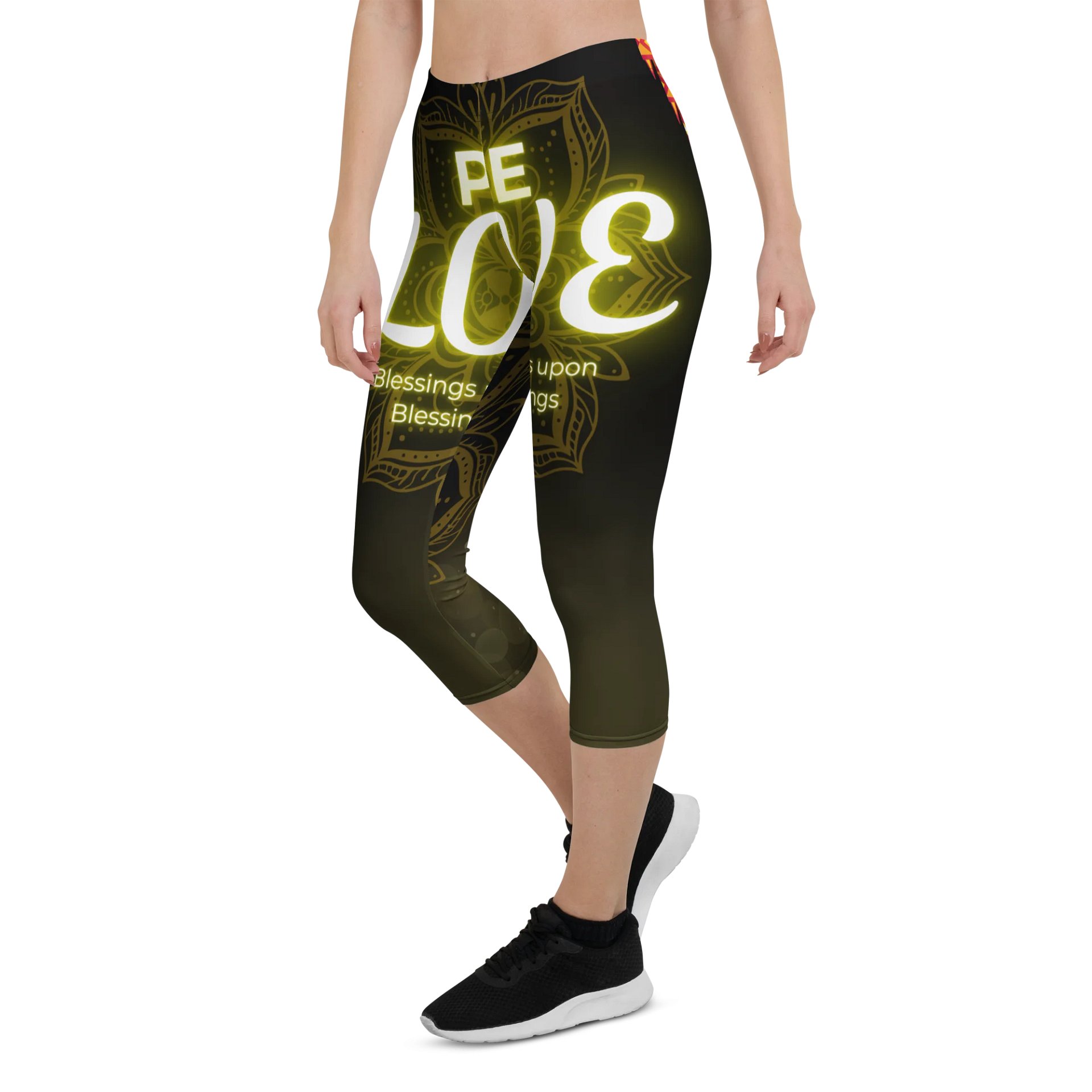 ''Philius Apparel'' Blessed Glow Capri Leggings product image (3)