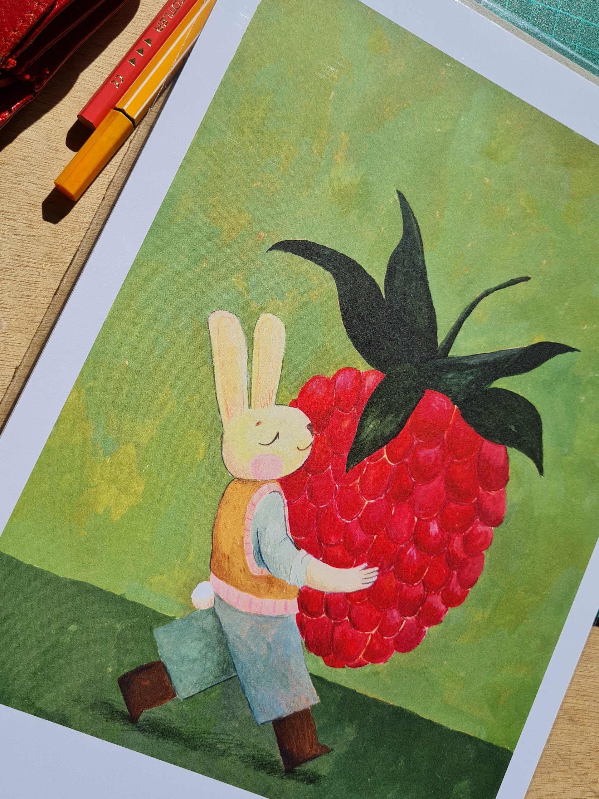 Summer Fruit Print A4 product image (2)