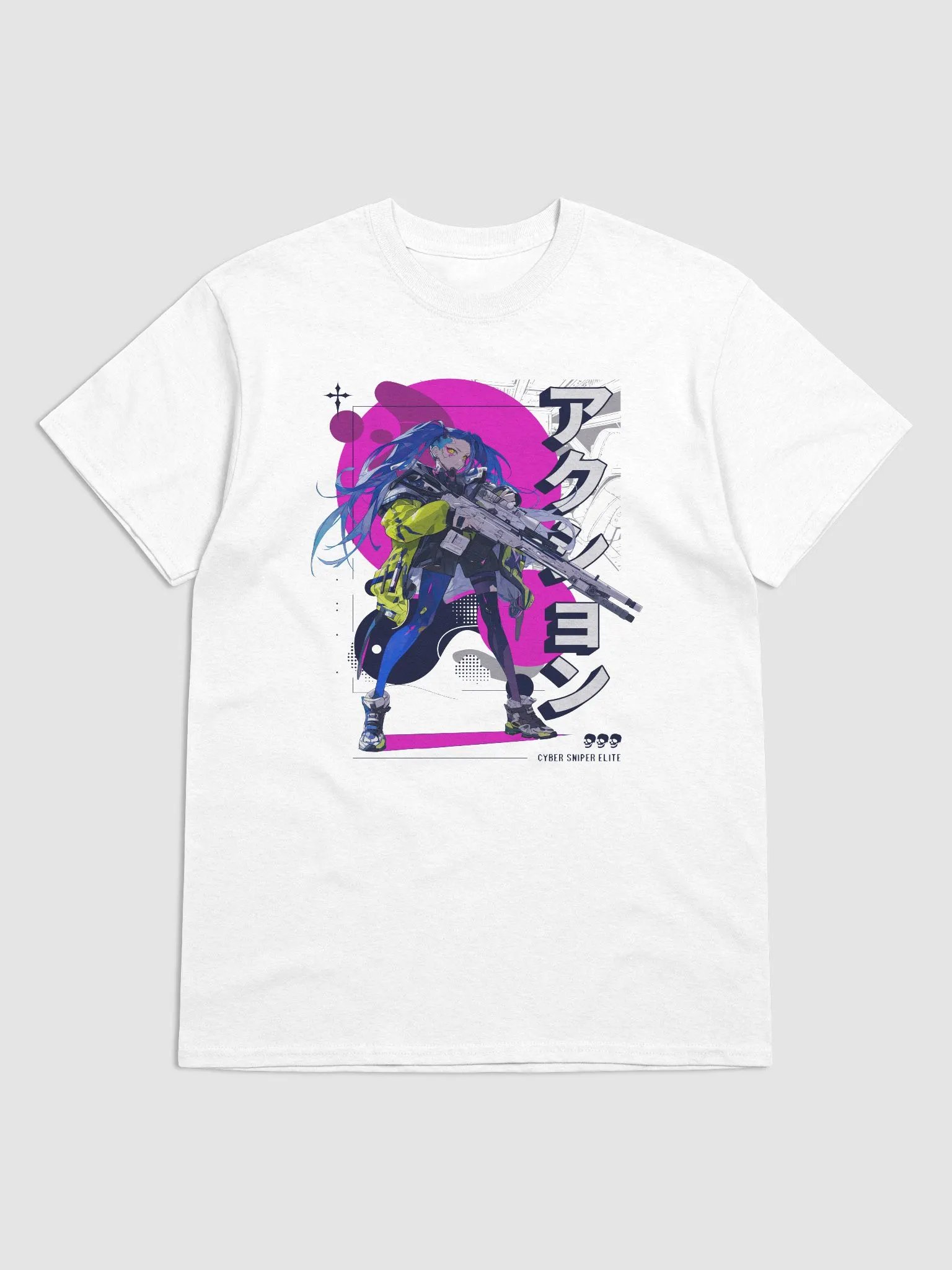 Akira: Battlefield Anime Cyber T-Shirt product image (1)