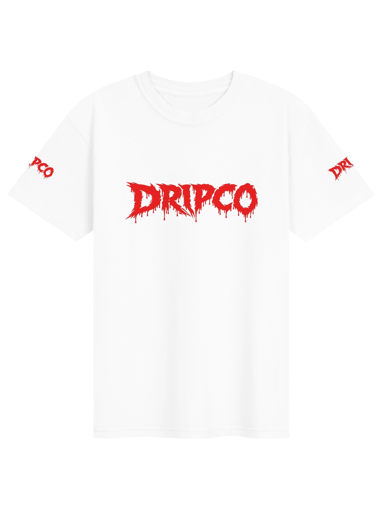 DRIPCO Red Drip Graffiti Tee product image (1)