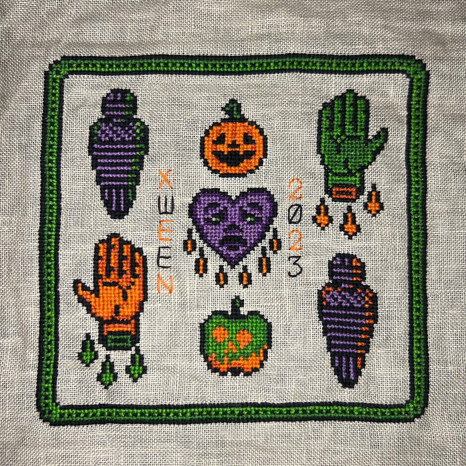 Dan Higgs Halloween Flash Sheet Pattern product image (1)